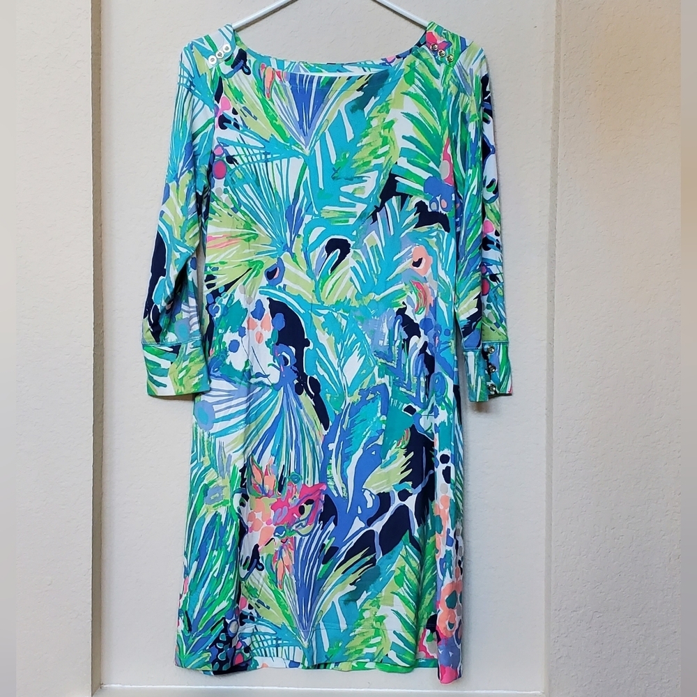 Lilly Pulitzer 3/4 Sleeve Shopie Dress. Size Medium